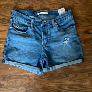 Levi’s denim shorts